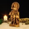 Wood Sculpture Collection-Helios Statue, Greek God Helios, Helios Altar Figure, God of Sun Statue, Greek Altar, Greek Mythology, Pagan Figure, Custom God Statue