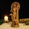 Elen of the Ways Statue, Celtic Goddess Elen, Celtic Goddess Statue, Celtic Mythology, Norse Figurine, Pagan Statue, Pagan Altar Figure
