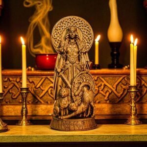 Freyja Figure, Norse Goddess Freyja, Freyja Statue, Pagan Goddess, Norse Goddess, Viking Statue, Norse Figure, Norse Mythology, Pagan Altar