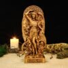 Fortuna Statue, Roman Goddess Fortuna, Roman Goddess Figure, Fortuna Sculpture, Roman Mythology, Pagan Altar, Custom God Statues