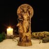Elen of the Ways Statue, Celtic Goddess Elen, Celtic Goddess Statue, Celtic Mythology, Norse Figurine, Pagan Statue, Pagan Altar Figure