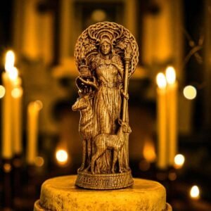 Elen of the Ways Statue, Celtic Goddess Elen, Celtic Goddess Statue, Celtic Mythology, Norse Figurine, Pagan Statue, Pagan Altar Figure