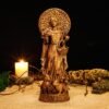Wood Sculpture Collection-Ostara Statue, Goddess Ostara Figurine, Goddess of Spring, Embrace the Spring Equinox, Pagan Statue, Pagan Altar, Altar Figurine
