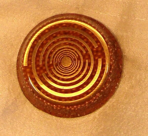 Orgone Energy~Orgone orgonite® pocket size, clearing chakras, energy & crystal healing, 2 MWO Lakhovsky anteanna, Golden Ratio Antenna, EMF Protection