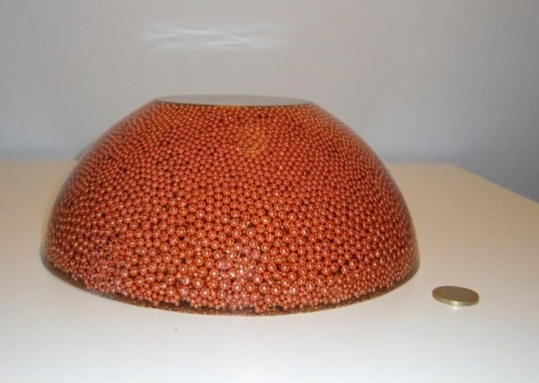 Orgone Energy~Orgone orgonite® all-powerful flat top giant dome generator, gold-plated MWO Lakhovsky, Golden Ratio Antenna, EMF Protection, Turbocharger