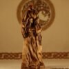 Brigid, Brigid goddess, Fertility Goddess brigid, Imbolc, Brigit goddess Irish goddess Celtic goddess Witchcraft Wooden statue Saint brigid