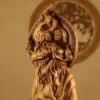 Brigid, Brigid goddess, Fertility Goddess brigid, Imbolc, Brigit goddess Irish goddess Celtic goddess Witchcraft Wooden statue Saint brigid