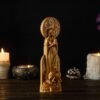 Brigid Irish Goddess, Brigid Celtic Goddess, Celtic gods, Brigid statue, pagan altar, celtic pantheon