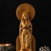 Brigid Irish Goddess, Brigid Celtic Goddess, Celtic gods, Brigid statue, pagan altar, celtic pantheon