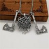New Magicun Viking~knot bear paw Pendant Slavic kolovrat Axe Necklace pagan Jewelry 1pc