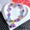 Magicun Crystal~natural amethyst  rough bracelet stones and crystals