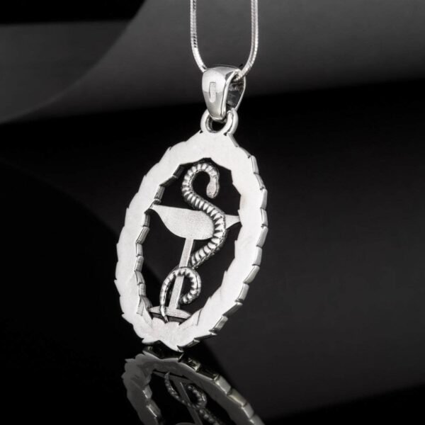 Necklaces Ancient Greek Bowl of Hygieia Sterling Silver Necklace Ancient Treasures Ancientreasures Viking Odin Thor Mjolnir Celtic Ancient Egypt Norse Norse Mythology