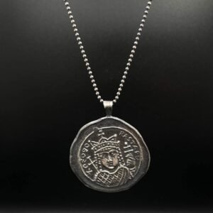 Necklaces Byzantine Coin Necklace | Museum Quality Replica of an Ancient Coin Ancient Treasures Ancientreasures Viking Odin Thor Mjolnir Celtic Ancient Egypt Norse Norse Mythology