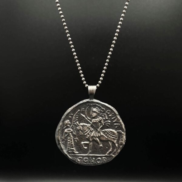 Necklaces Byzantine Coin Necklace | Museum Quality Replica of an Ancient Coin Ancient Treasures Ancientreasures Viking Odin Thor Mjolnir Celtic Ancient Egypt Norse Norse Mythology