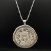 Necklaces Byzantine Coin Necklace | Museum Quality Replica of an Ancient Coin Ancient Treasures Ancientreasures Viking Odin Thor Mjolnir Celtic Ancient Egypt Norse Norse Mythology