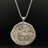 Necklaces Byzantine Coin Necklace | Museum Quality Replica of an Ancient Coin Ancient Treasures Ancientreasures Viking Odin Thor Mjolnir Celtic Ancient Egypt Norse Norse Mythology