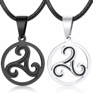 Pendant Necklaces Celtic Triskelion Stainless Steel Pendant Necklace Ancient Treasures Ancientreasures Viking Odin Thor Mjolnir Celtic Ancient Egypt Norse Norse Mythology