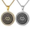 Pendants Ancient Egypt Eye of Providence Stainless Steel Necklace Ancient Treasures Ancientreasures Viking Odin Thor Mjolnir Celtic Ancient Egypt Norse Norse Mythology