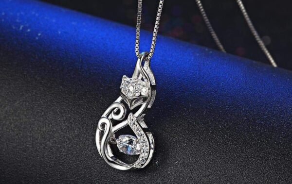 Pendants & Necklaces Celtic Cat Sterling Silver 925 Necklace Ancient Treasures Ancientreasures Viking Odin Thor Mjolnir Celtic Ancient Egypt Norse Norse Mythology