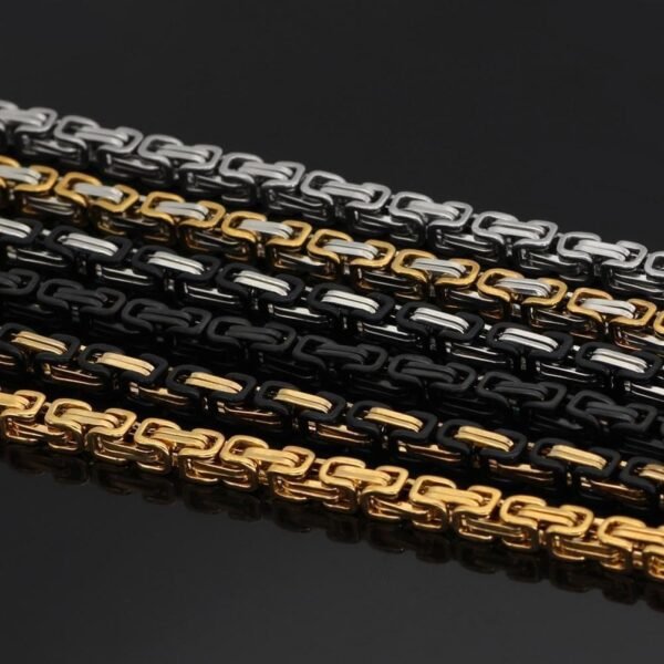 Pendants & Necklaces Viking Stainless Steel King Chain + Bracelet Ancient Treasures Ancientreasures Viking Odin Thor Mjolnir Celtic Ancient Egypt Norse Norse Mythology