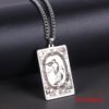 Wicca Tarot Card Waite Major Arcana Pagan Pendant Amulet Necklace Wiccan Jewelry