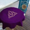 wicca sun,pentacle velvet  Accessories embroidery table cover wall decor
