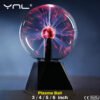 Magic Set Novelty Magic Crystal Plasma Ball Touch Lamp 220V LED Night Light Child Nightlight Birthday Christmas Kids Decor Gift Lighting