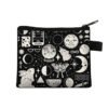Witch / Voodoo / Wicca Coin Puse Women Wallet Witchcraft / Black Cat Boys Girls Coin Bag Wicca Collection