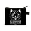 Witch / Voodoo / Wicca Coin Puse Women Wallet Witchcraft / Black Cat Boys Girls Coin Bag Wicca Collection