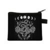 Witch / Voodoo / Wicca Coin Puse Women Wallet Witchcraft / Black Cat Boys Girls Coin Bag Wicca Collection