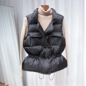 product-image-1728714399_fe388145-4c3b-439d-8147-29d9f52f7d43 Winter Down Vest Women Short Vest Windbreaker Lightweight Coat Warm Waistcoat Female White Duck Down Coat Sleeveless Jacket Magic Set