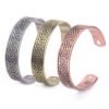 Vintage Viking Bangle Men Women Health Cuff Bracelet Wicca Supernatural Tree of Life Rune Celtics Knot Amulet Talisman Jewelry
