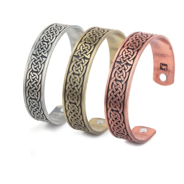 Vintage Viking Bangle Men Women Health Cuff Bracelet Wicca Supernatural Tree of Life Rune Celtics Knot Amulet Talisman Jewelry