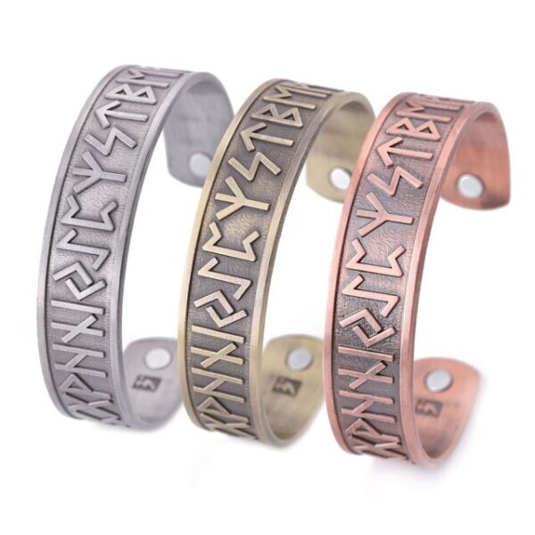 Vintage Viking Bangle Men Women Health Cuff Bracelet Wicca Supernatural Tree of Life Rune Celtics Knot Amulet Talisman Jewelry