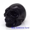 1.5" Skull Statue Natural Stones Carved Healing Crystals Ornament Reiki Witchcraft Supplies Gemstone Wicca Halloween Decorations