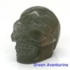 1.5" Skull Statue Natural Stones Carved Healing Crystals Ornament Reiki Witchcraft Supplies Gemstone Wicca Halloween Decorations