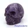 1.5" Skull Statue Natural Stones Carved Healing Crystals Ornament Reiki Witchcraft Supplies Gemstone Wicca Halloween Decorations