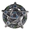 1pcs Resin Rose Flower Pentagram Crystal Ball Pedestal  Round Magic Ball Base Foundation For Decoration