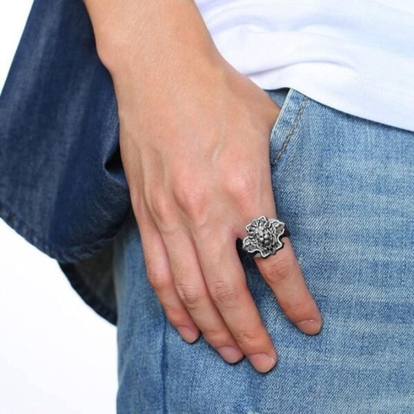 Rings Ancient Greece Fearless Nemean Lion Ring Ancient Treasures Ancientreasures Viking Odin Thor Mjolnir Celtic Ancient Egypt Norse Norse Mythology