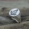 Freemason Square and Compass Sterling Silver Handcrafted Ring