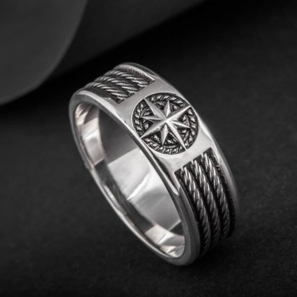 Rings Freemasonry Compass Sterling Silver Ring Ancient Treasures Ancientreasures Viking Odin Thor Mjolnir Celtic Ancient Egypt Norse Norse Mythology