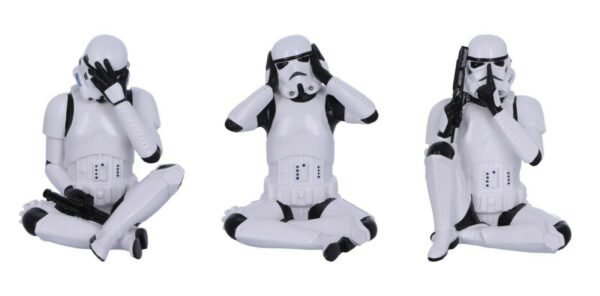 Magicun Giftware~Three Wise Monkeys Figurines Animals Decor See Hear Speak No Evil Ornament Gift