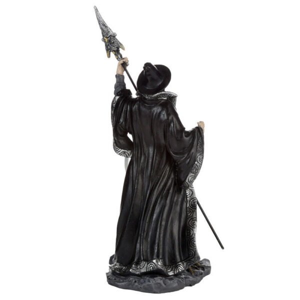 Collectable design~Spirit of the Sorcerer - Ice Dragon Wizard Snow Globe Waterball Ornament