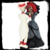 Magicun Giftware~Bride & Groom DEVOTED TO YOU Skeletons Skull Wedding Figurine Cake topper Gothic