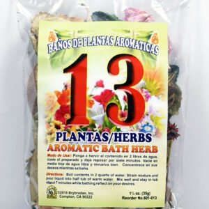 【Bath Herb】Spiritual Aromatic Bath Herb 13 HERBS 13 PLANTAS Bano de Hierbas 1oz