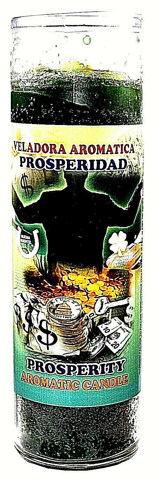 CANDLE COCKTAIL AROMATIC PROSPERITY GREEN - PROSPERIDAD VERDE