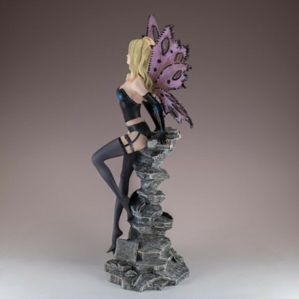 Fairy Collection~Purple and Black Fairy With Gargoyle Figurine Statue 11.5" High New In Box!