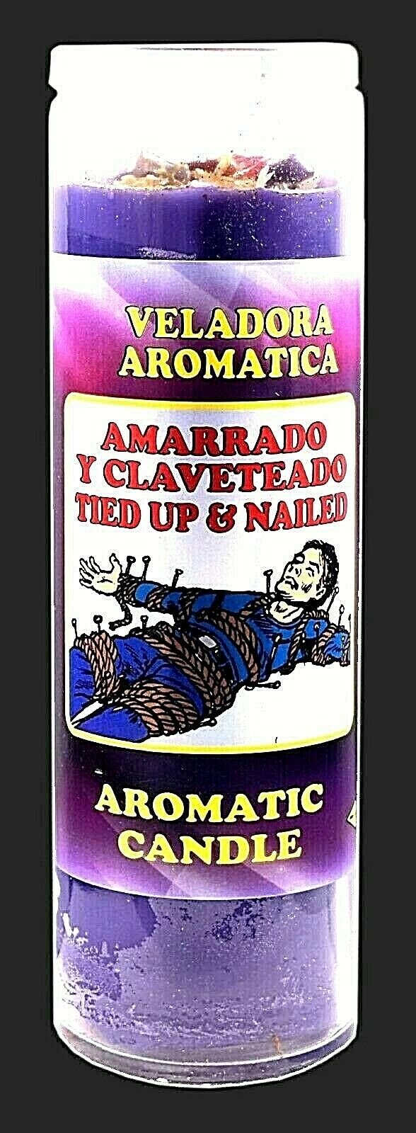 CANDLE COCKTAIL VELADORA TIED UP & NAILED - AMARRADO Y CLAVETEADO AROMATICA