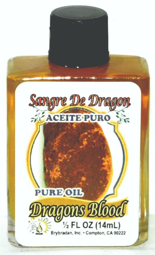【Magic Oil】BRYBRADAN DRAGON'S BLOOD PURE OIL SANGRE DE DRAGON ACEITE PURO 1/2OZ 1 3 6 12 PC