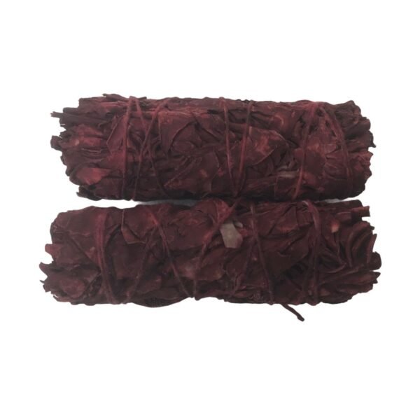 Witchcraft~Dragons Blood & White Sage Incense Wand 4" Cleansing Negativity Removal Stick